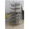 Image 4 : Store Display Metal Rotating Rack 38x15x15
