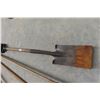 Image 4 : Yard Tools Scraping Shovel and Fan Rakes