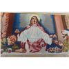 Image 7 : 2 Pictures Religious Petit Point 35x17 and Duck 17x14