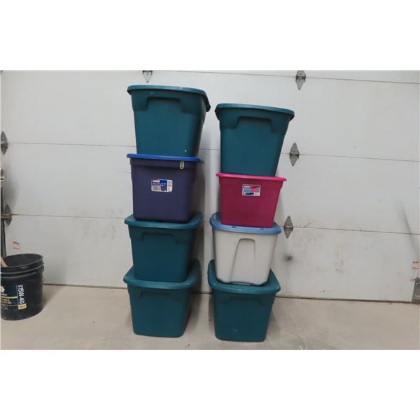 8 Totes with Lids