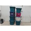 Image 1 : 8 Totes with Lids