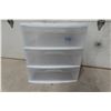 Image 5 : Shoe Rack 31x34x12 and a 3 Drawer Plastic Storage Unit 24x22x15