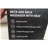 Image 4 : Nekteck Neck and Back Massager with Heat New Or Store Return 