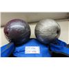 Image 4 : (2) 10-Pin Bowling Balls and Tote Bag