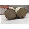 Image 2 : 3 Medalta Stoneware Crocks 2 Gallon