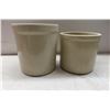 Image 3 : 3 Medalta Stoneware Crocks 2 Gallon