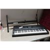 Image 1 : Casio KeyBoard with Stand, No Power Cord