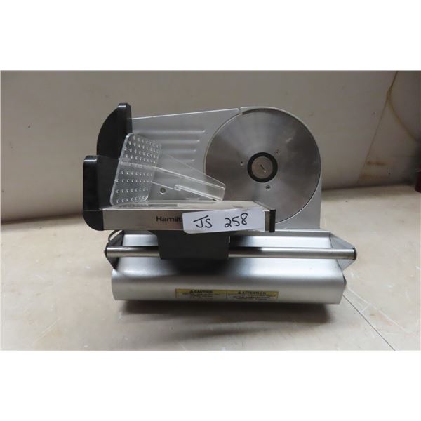 Hamilton Beach Meat Slicer