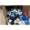 Image 1 : Box Full of Yarn Mostly New 