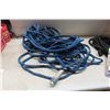 Image 4 : 2 Garden Hoses, 2 pkgs 15-30-15 Plant Food and 4 Plant Hangers