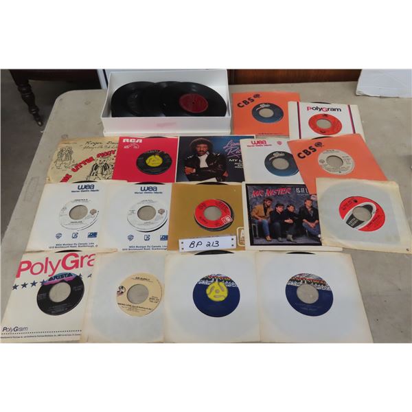 (35) 45 RPM Records 1950's