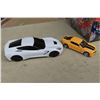Image 4 : New Thunder Dumpers, 8 Hot Wheels, 2000 Monte Carlo Kellogg's Racer,  Plastic Corvette C7 and 1/43 S