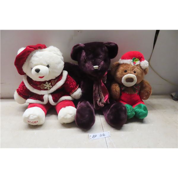 3 Very Nice Large Teddy Bears