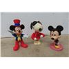 Image 5 : 9 Pencil Sharpeners, 5- Disney Characters and 2 Sets 1991 Hockey Cards #1-25 and # 1-6