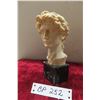 Image 1 : David Bust Vintage Sculpture on Mable Base 1960's,  6 1/2'' x 2 1/2''