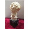 Image 3 : David Bust Vintage Sculpture on Mable Base 1960's,  6 1/2'' x 2 1/2''