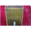Image 3 : 1935 Brass on Wood Vintage Thermometer Make is Accoson for Sugar, Candy and Syrup 11 3/4''