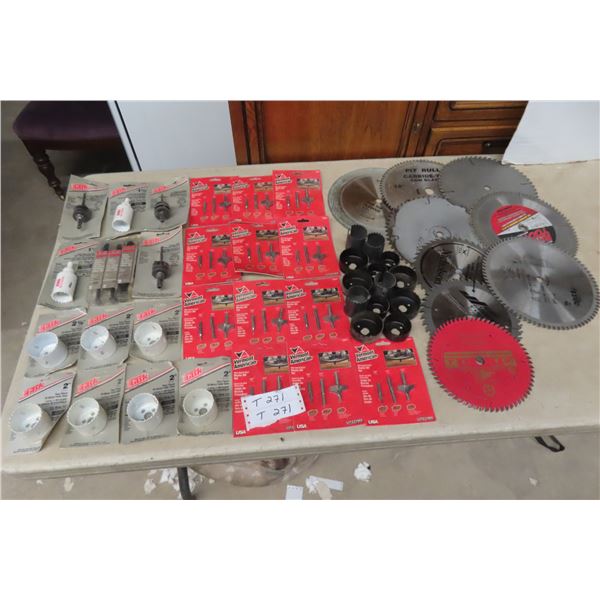 Circular Saw Blades, New Router Bits and Hole Saws
