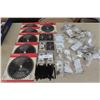 Image 1 : New 6 1/2 and 8'' Saw Blades Router Bits and Jigsaw Blades