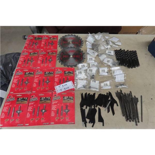 Router Bits, Saw Blades, Spade Bits, Drill Bits