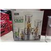 Image 3 : Carnival Sugar Bowl, 6 pc Custom Candle Set and 4 Double Wall Porcelian Mugs