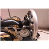 Image 10 : Antique Electric Singer Sewing Machine with Locking Case
