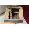 Image 3 : Vintage Wooden Barrel Butter Churn and Poly Dispensing Container