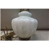 Image 3 : Hanging Glass and Brass Lamp