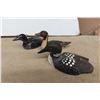 Image 3 : Ducks Carved, Ceramic, Salt Pepper Shakers, Bank and Tea Lite Candle Holder