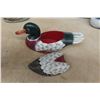 Image 7 : Ducks Carved, Ceramic, Salt Pepper Shakers, Bank and Tea Lite Candle Holder
