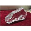 Image 2 : Heavy Crystal Engraved Duck Signed 5x8x2