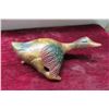 Image 2 : 3 Wood Carved Ducks Largest 7x13x6
