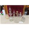 Image 1 : Oil Lamps Missing Chimneys or Burners + Extra Chimneys 