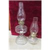 Image 2 : Oil Lamps Missing Chimneys or Burners + Extra Chimneys 