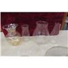 Image 4 : Oil Lamps Missing Chimneys or Burners + Extra Chimneys 