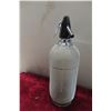 Image 5 : Silver Glass Mesh 1960's Soda Seltzer Bottle, 4PC Bar Set 