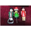 Image 7 : Silver Glass Mesh 1960's Soda Seltzer Bottle, 4PC Bar Set 