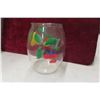 Image 2 : Hand Painted Vase, Glass Rolling Pin Filled with Marbles and Cookie Jar