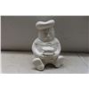 Image 6 : Hand Painted Vase, Glass Rolling Pin Filled with Marbles and Cookie Jar
