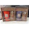 Image 2 : 2 New Flower Pot Mugs, Tupperware Travel Mug, Authentic Animal Tracks