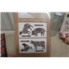 Image 7 : 8 Rooster Place Mats, Cow Creamers, Piggy Salt Pepper Shakers and Wall Decals