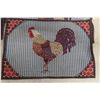 Image 9 : 8 Rooster Place Mats, Cow Creamers, Piggy Salt Pepper Shakers and Wall Decals