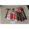 Image 1 : Caulking Gun with Contruction Adhesive, Plastic Cement and Silicone
