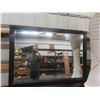 Image 8 : Modern Dresser 38'' x 67'' x 17'' with Mirror 38'' x 54'' 