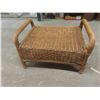 Image 1 : Wicker Ottoman 