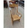 Image 1 : Children's Wood Rocking Chair 