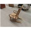 Image 4 : Children's Wood Rocking Chair 