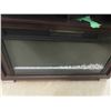 Image 4 : Fireplace-Style Electric Heater TV Stand 31'' x 44'' x 16'' 