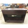 Image 5 : Fireplace-Style Electric Heater TV Stand 31'' x 44'' x 16'' 