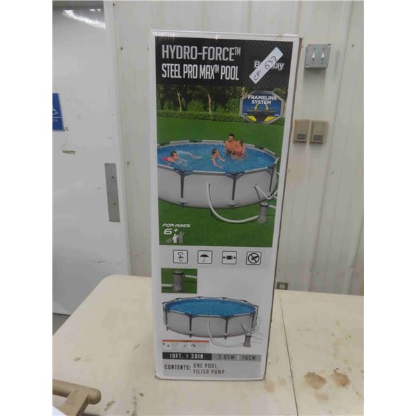 Bestway 10ft x 30'' Swimming Pool with 1 Pool Filter Pump - 
